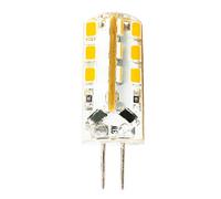 Ampoule LED G4 3 W, DC12 V, 3000 K, blanc chaud, 240-260 lm, 24 SMD 2835 LED à économie d'énergie, remplace les ampoules halogènes 30 W, pas de pollution, pas d'UV, respectueux de l'environnement