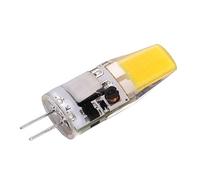 Ampoule LED G4 5W, Lampe en Silicone Haute luminosité pour Lustres, Plafonniers 600LM AC/DC 12V, éclairage 4.2x1.3cm (Lumière naturelle)