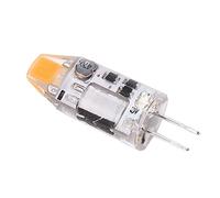 Ampoule LED G4 à économie D'énergie 2W, Haute luminosité, Non Variable, pour éclairage Domestique, Mur, Table, Ventilateurs de Plafond, Longue Durée de Vie, 1 Pièce (Blanc chaud 2700K-3000K)
