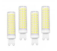 Ampoule LED G9 15W Équivalent 150W, 4500K/6500K Non Dimmable Pour appliques(Cool white 6500K,4 Pack)