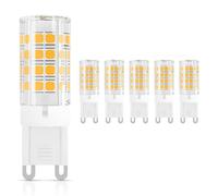 Ampoule LED G9 3W dremplacement 30W Blanc chaud 2700K Économie d'énergie Pour lustre plafonnier lampe table usage intérieur maison bureau (non variable)(5pack)