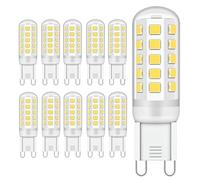 Ampoule LED G9 3W remplacement 30W Économie d'énergie Sans scintillement Non variable Pour lustre plafonnier lampe table usage intérieu maison bureau(Cool White 6000K)