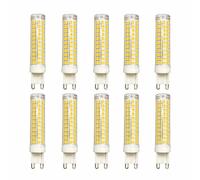 Ampoule LED G9 Capsule Dimmable, Blanc Chaud 3000K, 15W Remplacement 120W Halogène, Économie d'Énergie, 220V, 1500LM, IRC≥80, Pour Lustre, Suspension(10 Pack)