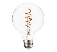 Ampoule LED Globe G80 Filament torsadé G80 2200K 4W 250L E27 dimmable IRC90