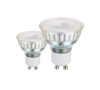 Ampoule LED GU10 2X2,9W verre satiné