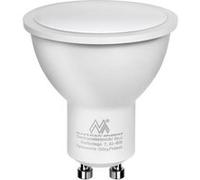 Ampoule LED GU10 7W Maclean Energy MCE437 WW blanc chaud Blanc chaud G