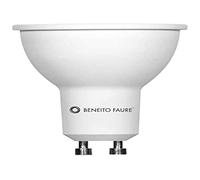 Beneito Faure Ampoule LED GU10 8 W 220 V 60° 3000 K lumière chaude réflecteur non dimmable