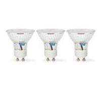Nedis LBGU10P163P3 ampoule LED Blanc chaud 2700 K 4,5 W GU10 F