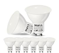 Ampoule LED GU10 PAR16 4W Blanc Chaud 3000K 380lm, équivalent 50W Halogène | Non Dimmable, Lot de 6, Angle de Lumière 120°, sans Scintillement Spot, Ampoule GU10 Led Efficacité Energétique