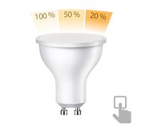Ampoule LED GU10 PAR16 blanc chaud (2700 K) 5,8 W 500lm 107° variateur à 3