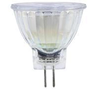 Ampoule LED, GU4, 185lm remp. 20W, amp. réfl. MR11, bl. chd., verre