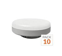 Ampoule LED GX53 7W - Pack de 10 - Blanc Chaud 2300K - 3500K
