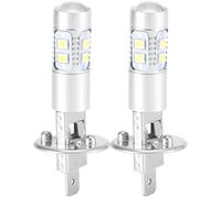 Ampoule Led H1 100w, 2pcs H1 6000k Super Blanc 100w Led Kit Ampoules Phares H1 Led Voiture Luces Leds H1 h1 100w