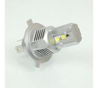 Ampoule Led H4 H19 Ventilée Blanche 12v 28w Rms P43t Pu43t-3 Pour Moto Auto Neuf
