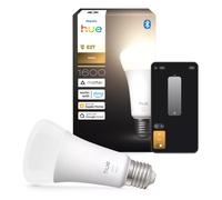Philips Hue Ampoule connectée A67 E27 1600 lm 2700K dimmable Pack 1 compatible Alexa Google Apple