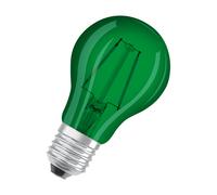 OSRAM Ampoule LED STAR DECO CLASSIC A E27 Vert 2,5 W 7500K équivalent 15 W clair