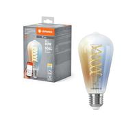 LEDVANCE Ampoule LED SMART+ WIFI, transparente, 8W, 806lm,forme Edison 64mm et c