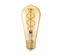 Ampoule LED Ledvance Vintage 1906 E27 Poire Dorée 4W 300lm - 820 Blanc Très Chaud | Dimmable - Équivalent 25W