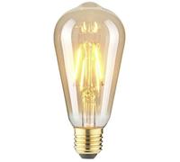 LightMe LM85057 LED E27 forme de cône 2.5 W ambré (Ø x L) 64 mm x 140 mm 1 pc(s)