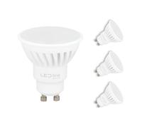 Ampoule LED line GU10 7W 4000K 1000lm, 170-250V, Lot de3, Lumière Neutre, Économie d’Énergie