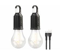 Ampoule LED - Lunartec - Rechargeable - 120 lm - Batterie 400 mAh - Pack de 2