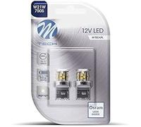 Ampoule LED - M-TECH - T20/W21W - Blanc - 30000 heures