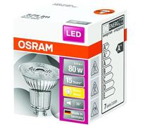 Ampoule LED - OSRAM - PAR16 - 6,9W - 80W équivalent - GU10 - Blanc chaud