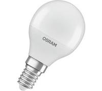 Osram Superstar + Classic P 40 FR LED lampe, base E14, MiniBall Shape, 4,9W, 470LM, 2700K, lumière blanche chaude, teneur en bleu considérablement réduite, charge des yeux inférieure
