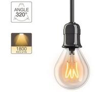 Ampoule LED P45 - culot E14 - vintage torsade G