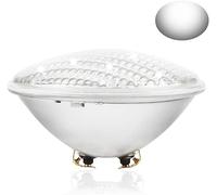 Ampoule LED PAR56 pour Piscine Lampe de Piscine IP68 Étanche AC/DC 12V Éclairage sous-Marin de Piscine (Couleur : Blanc Froid, Pouvoir : 45W)