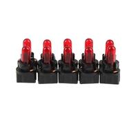 Ampoule LED PC74 - Panneau Lumineux De Tableau De Bord, Diode Intérieure De Voiture | Lampe D'avertissement D'indicateur De Véhicule, Rénovation D'éclairage SMD 10 Pièces Avec Composant Haute Luminosi