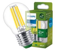 Ampoule LED - PHILIPS - CLA 40W P45 E27 - 4000K - 485 lm - Classe A