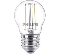 Ampoule LED - PHILIPS - Classic 76329900 - E27 - 2 W - Blanc chaud - A++