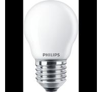 Ampoule LED Philips CorePro 34722900 E27 4,3W équivalent 40W 470lm blanc chaud 2700K IRC80 durée 15000h