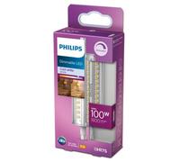 Ampoule LED - PHILIPS - R7S 118mm - 14W - Blanc froid - Compatible variateur