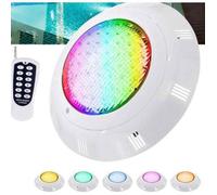 Ampoule LED piscine imperméable - Virex® - 45W - 450 LED - RVB - Télécommande incluse - Étanche IP68 - Tension 12V