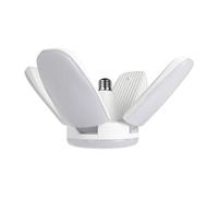 Ampoule LED pliable créative, super lumineuse, courant constant pied-watt intérieur, lumière LED Morphing 60 W, large tension, plafonnier domestique, lampe blanche déformable 5400 lm E27 (blanc)