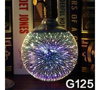 Ampoule LED pour feu d'artifice 3D, effet de feu d'artifice 3D, 4W E27, lampe à LED, ampoule décorative colorée Vintage