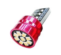 Ampoule LED Pour Intérieur De Voiture W5W 9SMD D'immatriculation Lumières Carte Texture En Alliage D'aluminium Pour Le Dégagement Des Plaques Coffre Voiture Ampoules LED