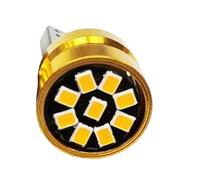 Ampoule LED Pour Intérieur De Voiture W5W 9SMD D'immatriculation Lumières Carte Texture En Alliage D'aluminium Pour Le Dégagement Des Plaques Coffre Voiture Ampoules LED