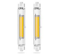 Ampoule LED R7S 118mm 30W Dimmable, Blanc Naturel 4000K, CRI 80+, Équivalent Lampe Halogène J118 300W, Angle de Faisceau 360°, 3000LM Ampoule 118mm R7S COB LED Lampe pour Applique Murale Lampadaire