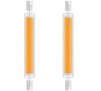 Ampoule LED R7S 189mm 30W Dimmable, Blanc Chaud 3000K, CRI 80+, Équivalent Lampe Halogène J189 300W, Angle de Faisceau 360°, 3000LM Ampoule 189mm R7S COB LED Lampe pour Applique Murale Lampadaire