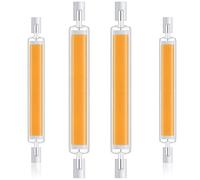 Ampoule LED R7S 189mm 30W Dimmable, Blanc Chaud 3000K, CRI 80+, Équivalent Lampe Halogène J189 300W, Angle de Faisceau 360°, 3000LM Ampoule 189mm R7S COB LED Lampe pour Applique Murale Lampadaire