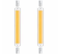 Ampoule LED R7S 189mm 30W Dimmable, Blanc Naturel 4000K, CRI 80+, Équivalent Lampe Halogène J189 300W, Angle de Faisceau 360°, 3000LM Ampoule 189mm R7S COB LED Lampe pour Applique Murale Lampadaire
