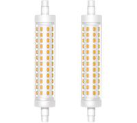 Ampoule LED R7S - DASINKO - 118mm - 20W - Blanc Froid 6000K - Dimmable - Lot de 2