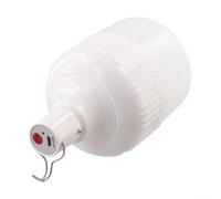Ampoule LED Rechargeable E27 40W pour Lumière Blanche Ampoule(100W-95mm) | Rechargeable USB, pour lumière blanche vive, idéale panne courant, marché nocturne, camping extérieur