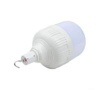 Ampoule LED Rechargeable E27 40W pour Lumière Blanche Ampoule(200W-120mm) | Rechargeable USB, pour lumière blanche vive, idéale panne courant, marché nocturne, camping extérieur