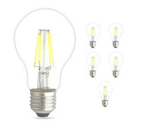 Ampoule LED rétro Edison E27 AC 220 V LED C35 G45 A60 ST64 G80 G95 G125 Ampoules décoratives vintage, Verre, A60, E27, 4.00W, 220.00V