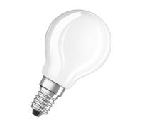 Ampoule LED retrofit sphérique 3W dépolie Lumière blanc chaud OSRAM
