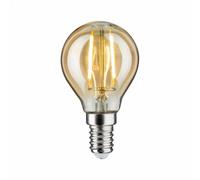Ampoule Led Sphérique E14 1700 K - Puissance 2 Watts - Vintage Doré Paulmann